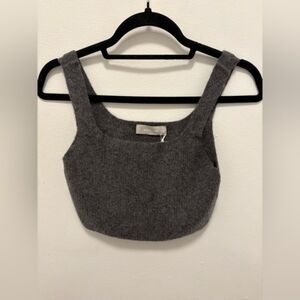 NWT Everlane The Cozy Stretch Crop Tank Medium
